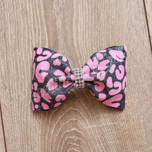 Tailless Bow Glitzer Leo