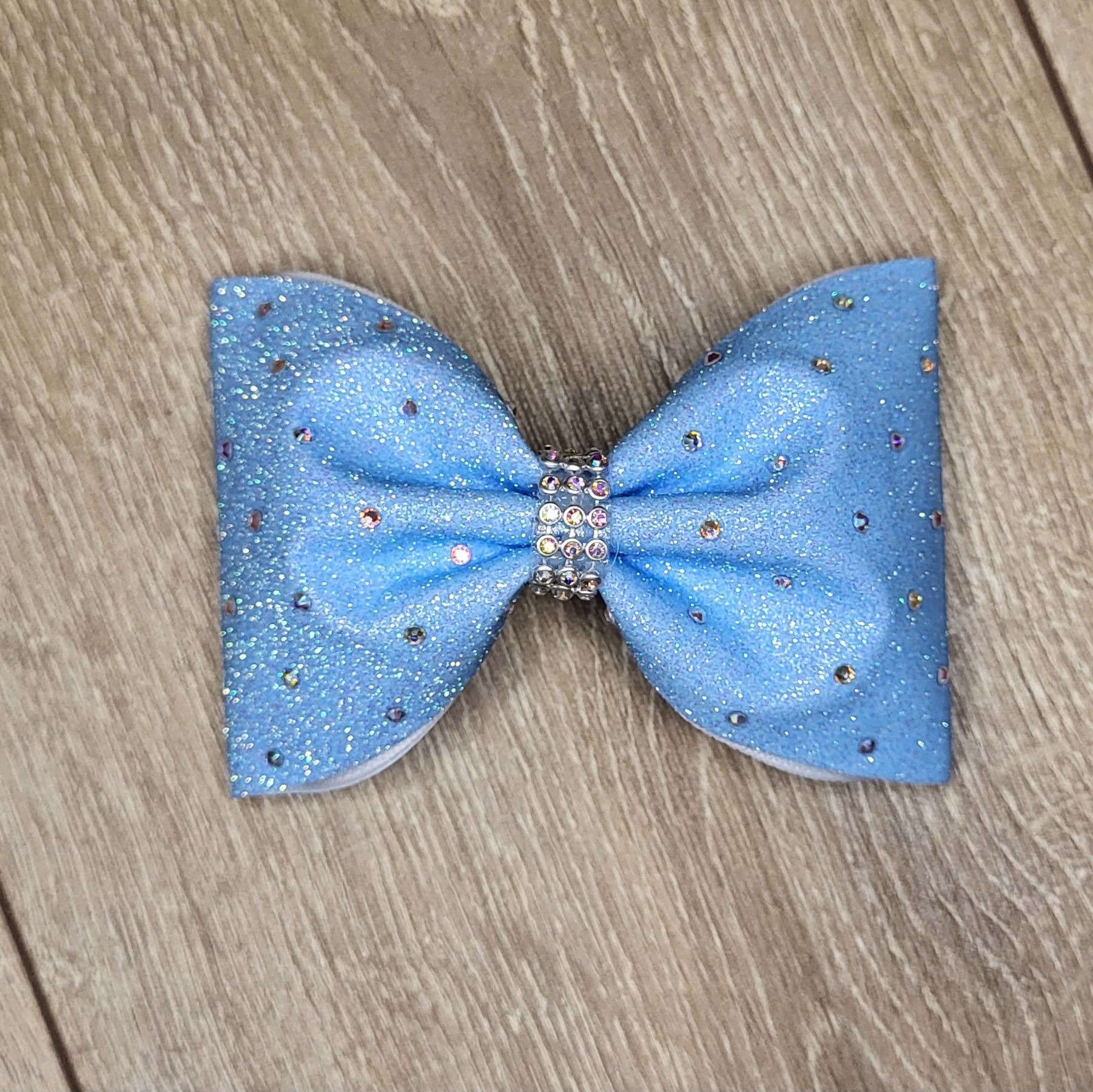 Tailless Bow Glitzer Strass Variante III – Bild 4