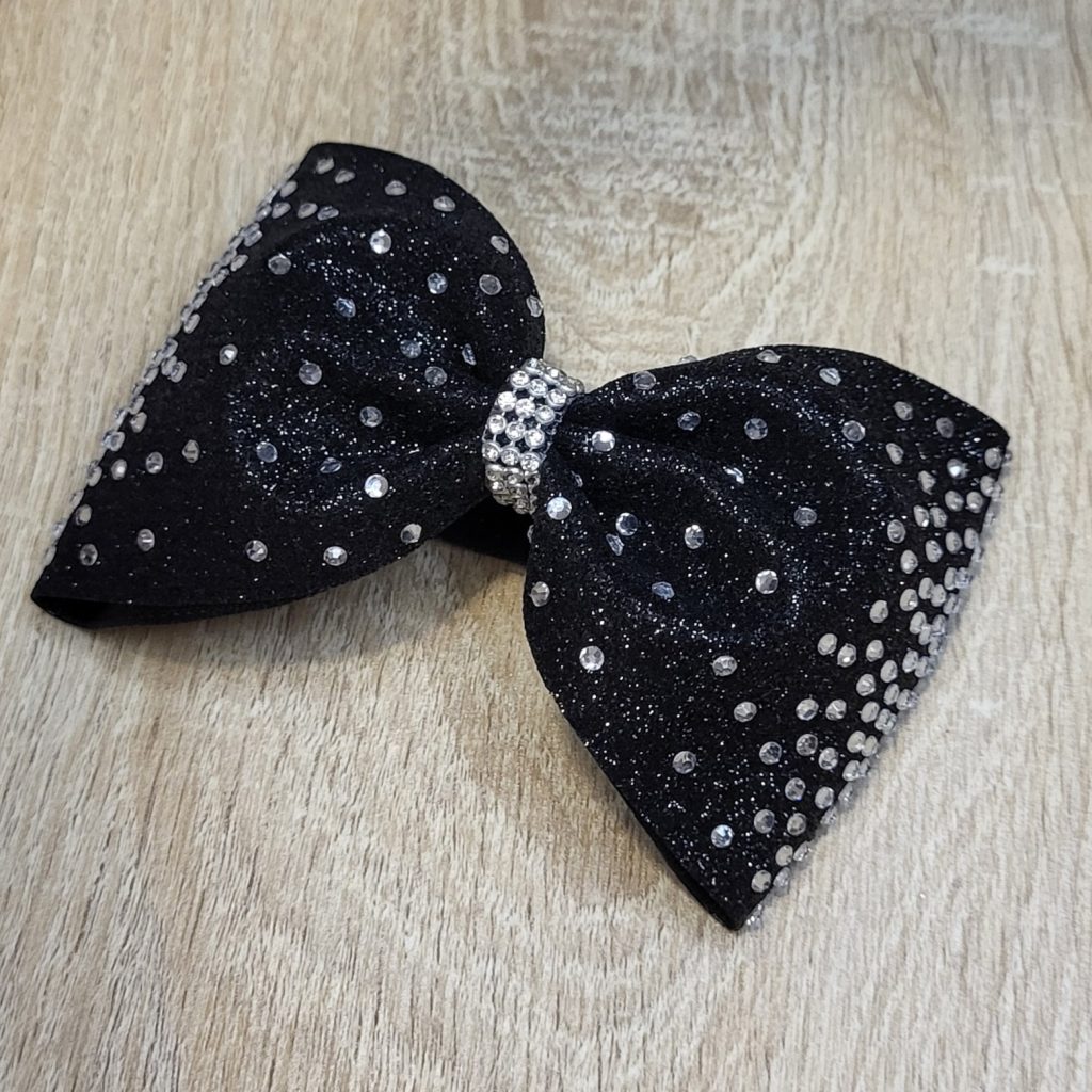 Tailless Bow Glitzer Strass Variante V exklusive Haarschleife