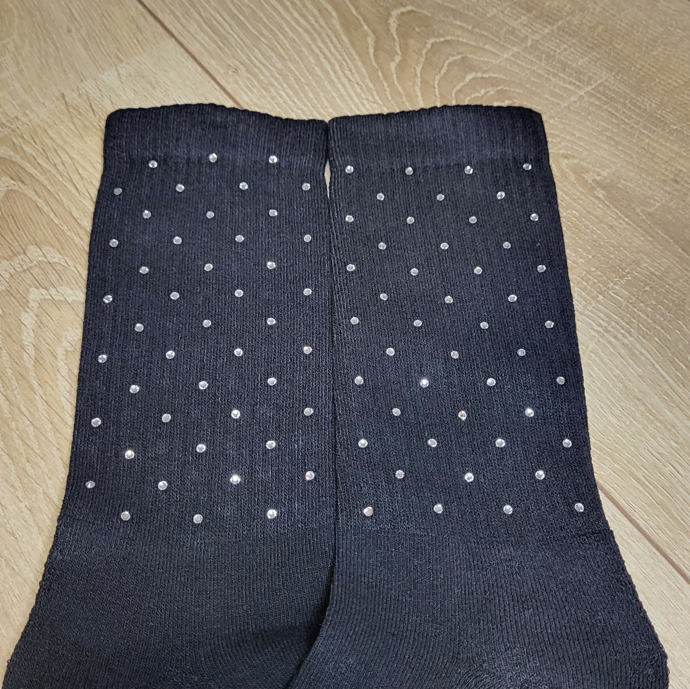 Cheerleading-Sportsocken mit Strasssteine (Paar) – Bild 3