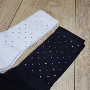 Cheerleading-Sportsocken mit Strasssteine (Paar)