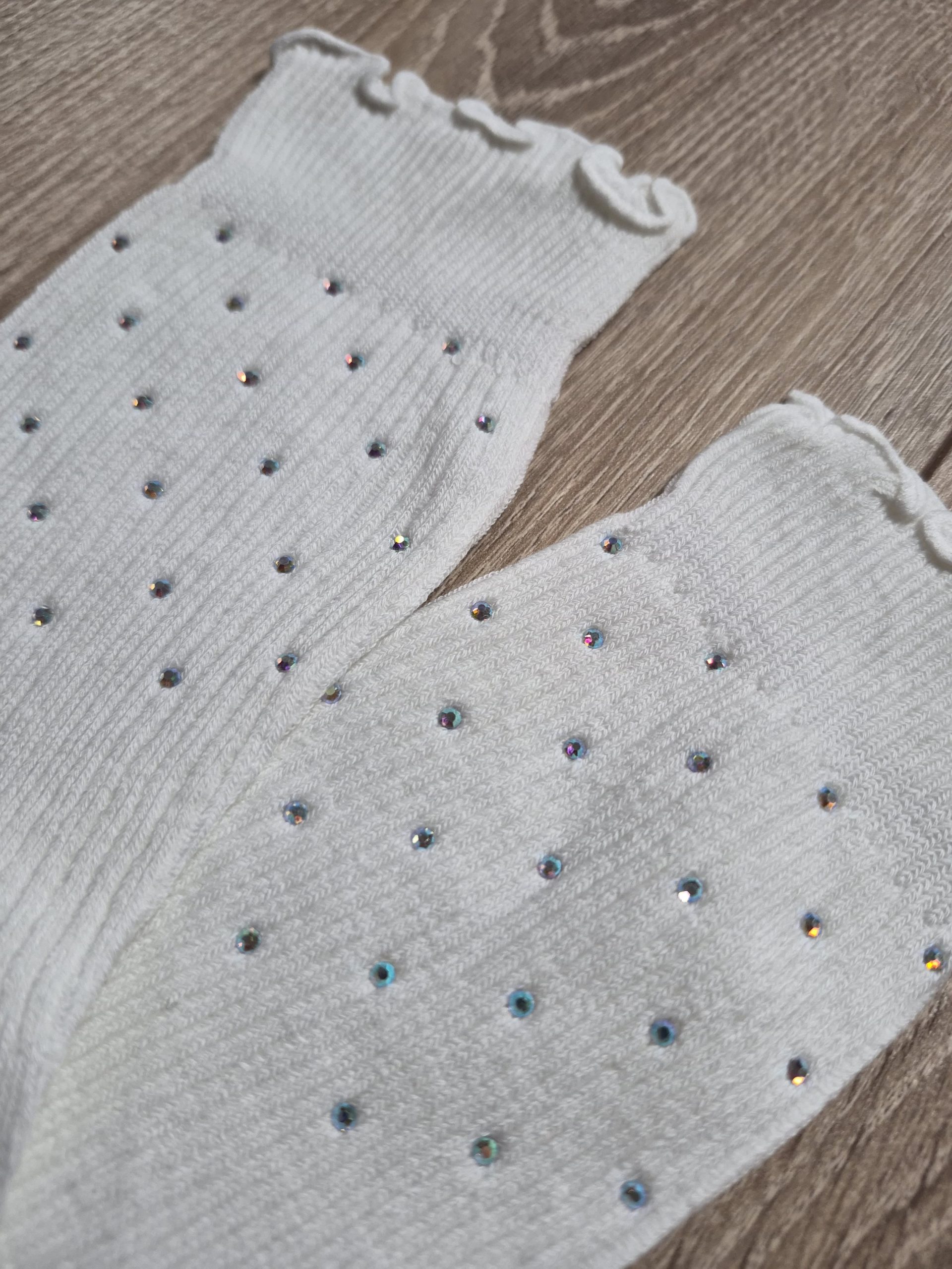Cheer Rüschen-Socken mit Strasssteine (Paar)