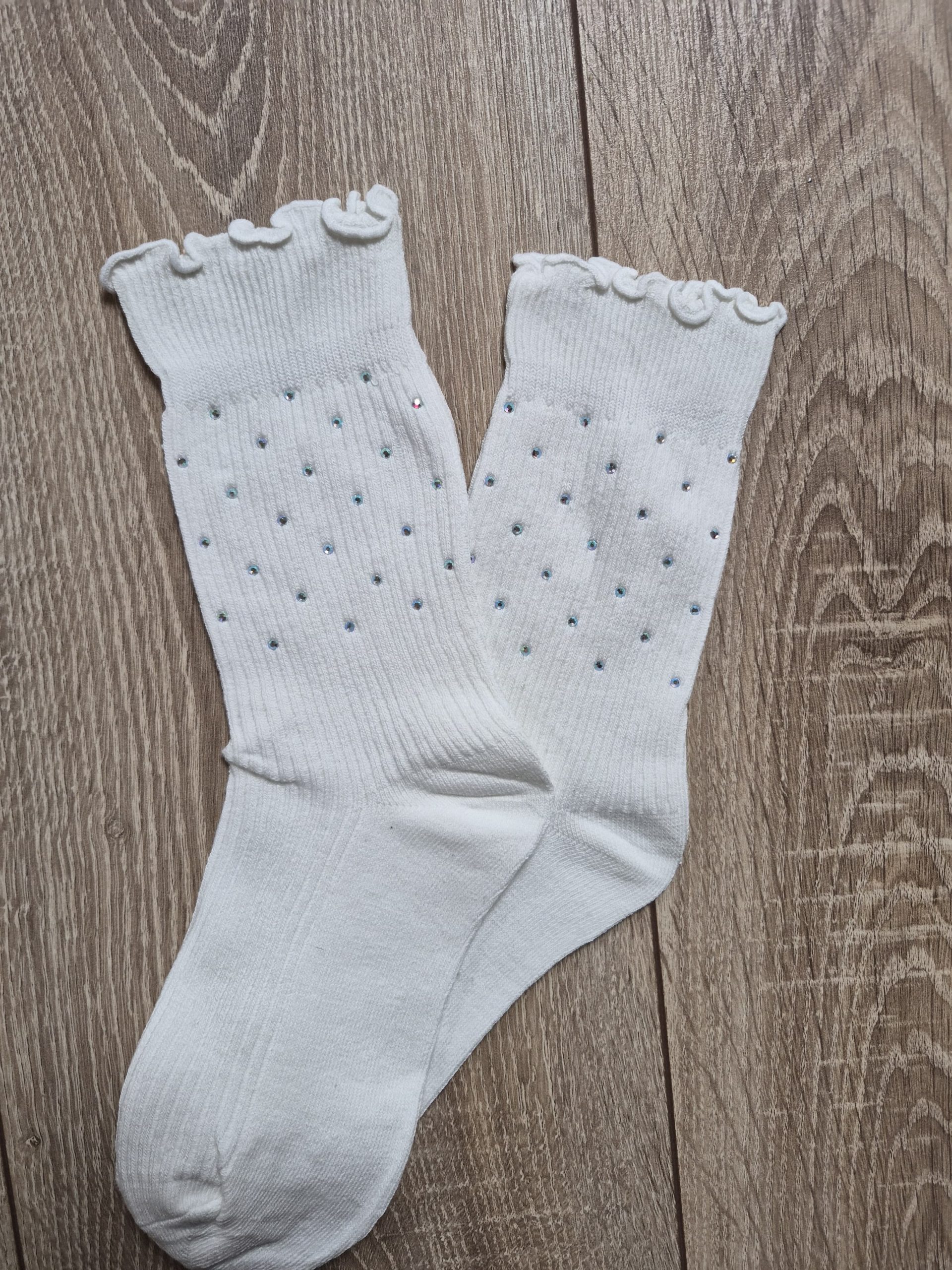 Cheer Rüschen-Socken mit Strasssteine (Paar) – Bild 2