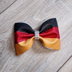 Tailless Bow "Fan-Edition" – Schwarz-Rot-Gold