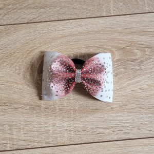 Tailless Bow Glitzer mit Strass + Ombre